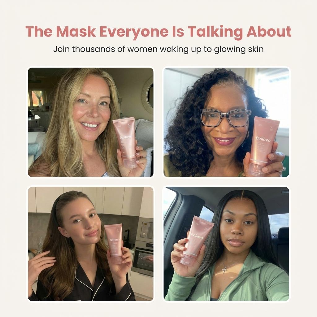 Bellava Collagen Night Mask – Wake Up to Plumper, Smoother, Radiant Skin